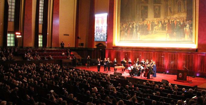 Salon actos facultad de Derecho